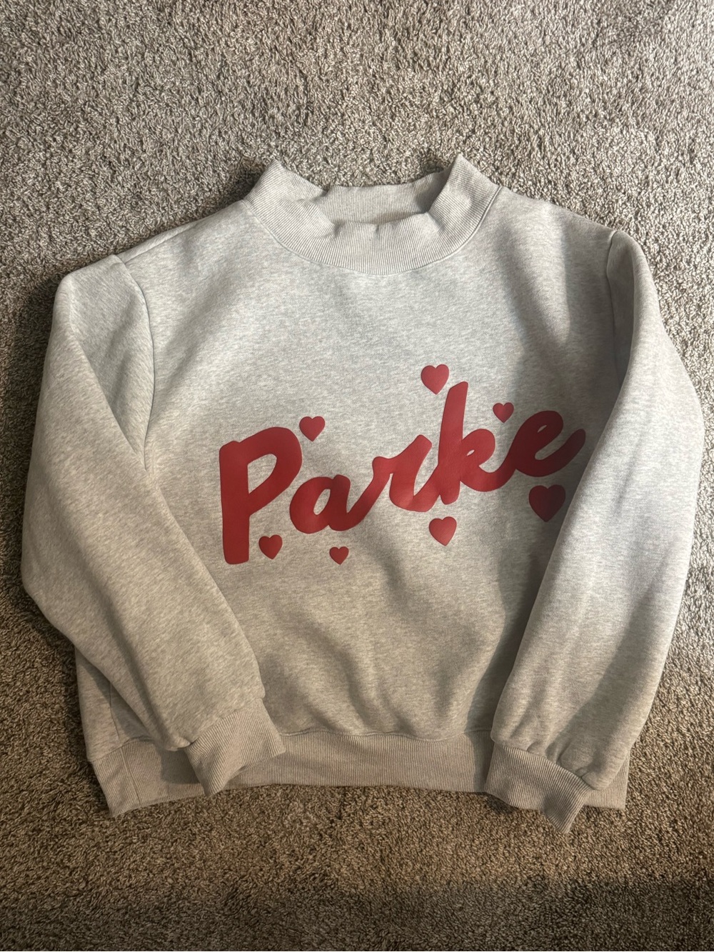 Parke Hearts Mockneck